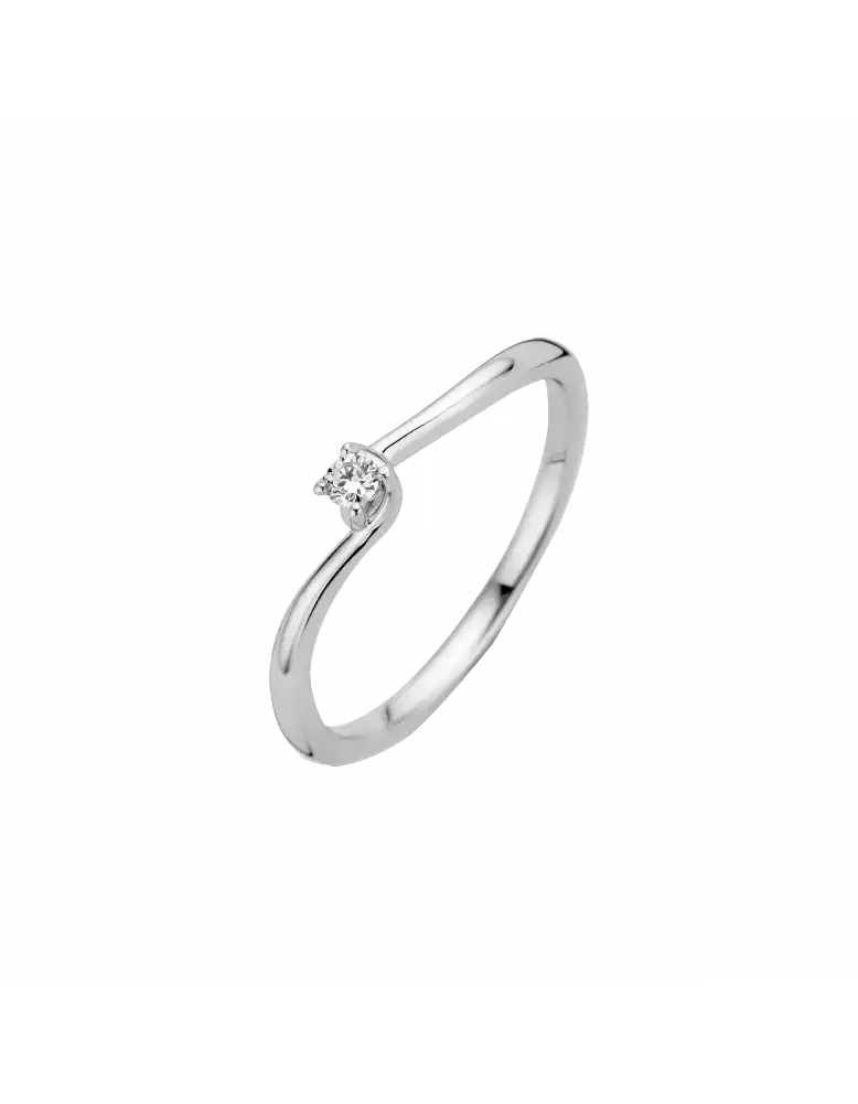 WG Briljant ring Paris 0.05 crt H/Si