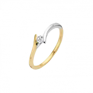 Bico Briljant ring Berlin 0.10 crt H/Si