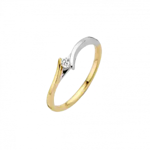 Bico Briljant ring Roma 0.05 crt H/Si