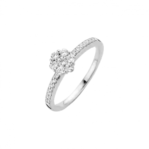 WG Briljant ring Sempre 0.22 crt H/Si | H - Wesselton - Wit | 18.50