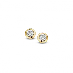 GG Briljant oorsieraden Amore 2 x 0.05 crt H/Si | H -  Wesselton - Wit | 0.00