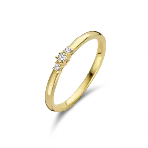 GG Briljant ring Sydney 0.08 crt H/Si | H -  Wesselton - Wit | 18.50