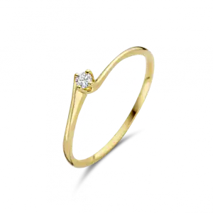 GG Briljant ring Athene ring 0.05 crt H/Si | H -  Wesselton - Wit | 18.50