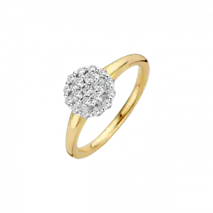 Bico Briljant ring Vita 0.14 crt H/Si | H -  Wesselton - Wit | 18.50