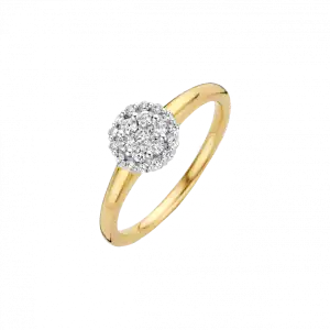 Bico Briljant ring Pazzo 0.26 crt H/Si | H - Wesselton - Wit | 18.50