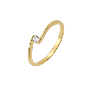 GG Briljant ring Nera 0.07 crt H/Si