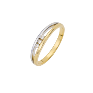 Bico Briljant ring Moni 0.08 crt H/Si