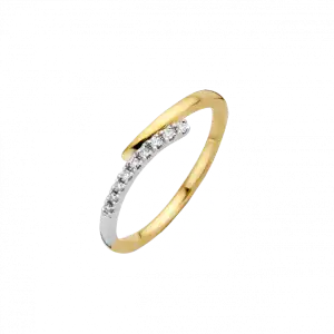 Bico Briljant ring Noce 0.07 crt H/Si