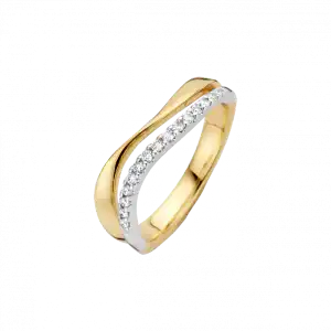 Bico Briljant ring Taro 0.16 crt H/Si