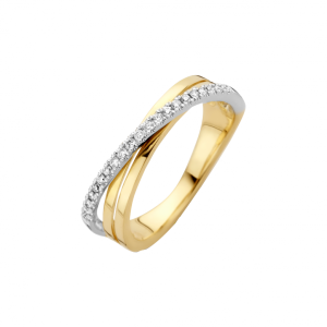 Bico Briljant ring 0.16 crt H/Si