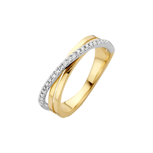 Bico Briljant ring Enna 0.16 crt H/Si