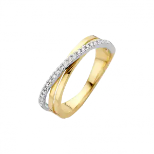 Bico Briljant ring Enna 0.16 crt H/Si