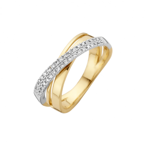 Bico Briljant ring 0.27 crt H/Si
