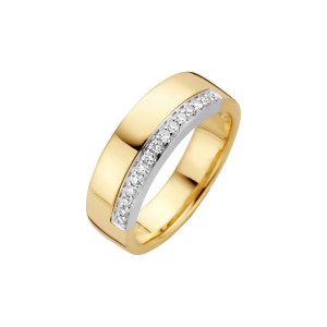 Bico Briljant ring 0.15 crt H/Si