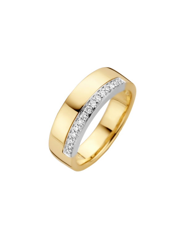 Bico Briljant ring 0.15 crt H/Si