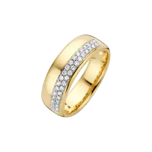 Bico Briljant ring Elvo 0.27 crt H/Si