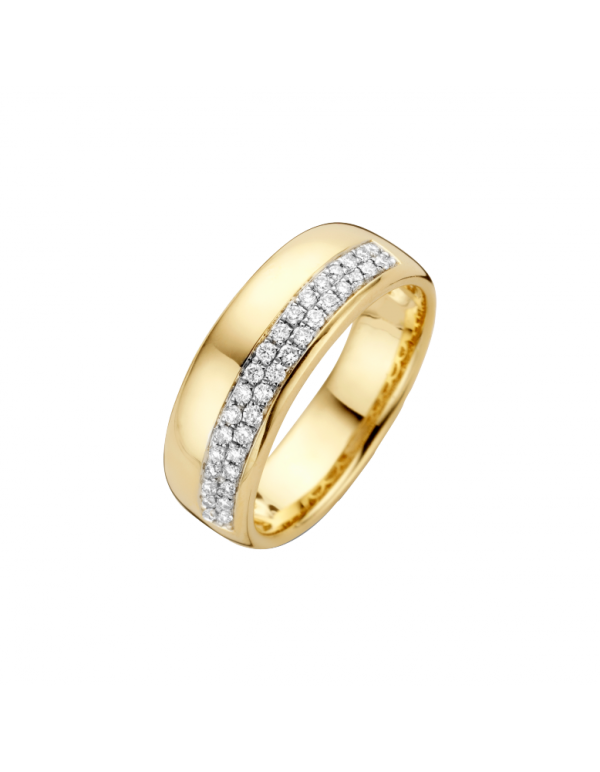 Bico Briljant ring Elvo 0.27 crt H/Si
