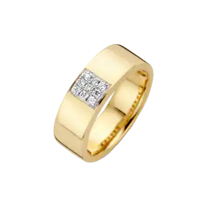 Bico Briljant ring Miza 0.13 crt H/Si