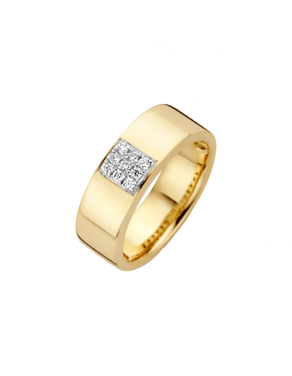 Bico Briljant ring 0.13 crt H/Si