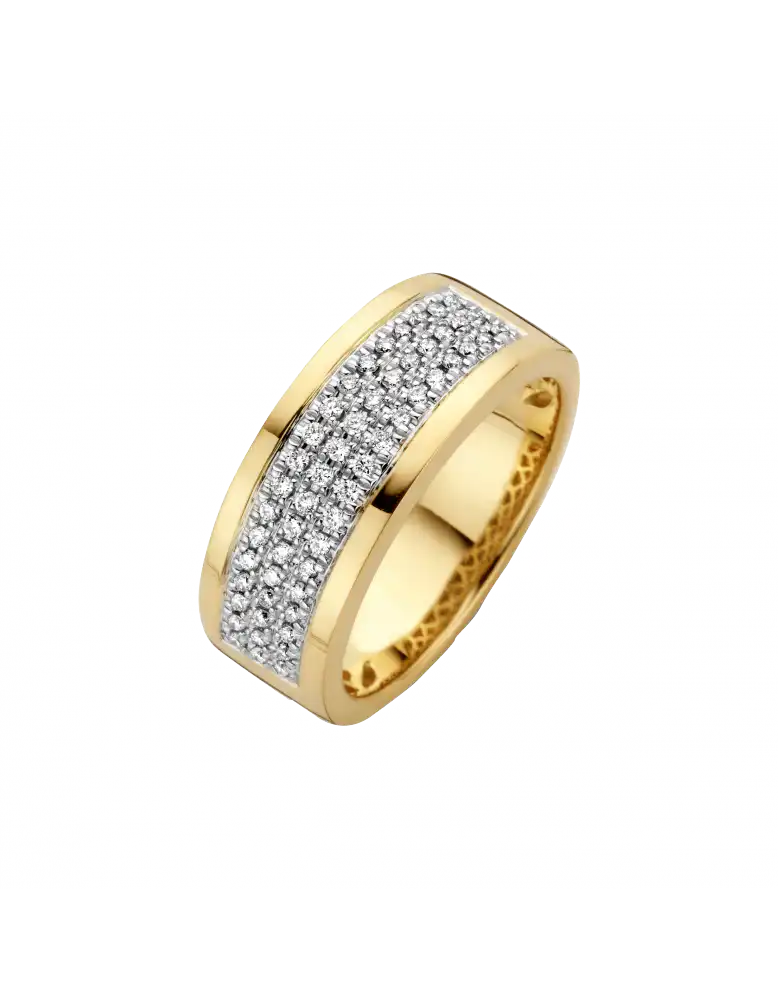 Bico Briljant ring Pesa 0.30 crt H/Si