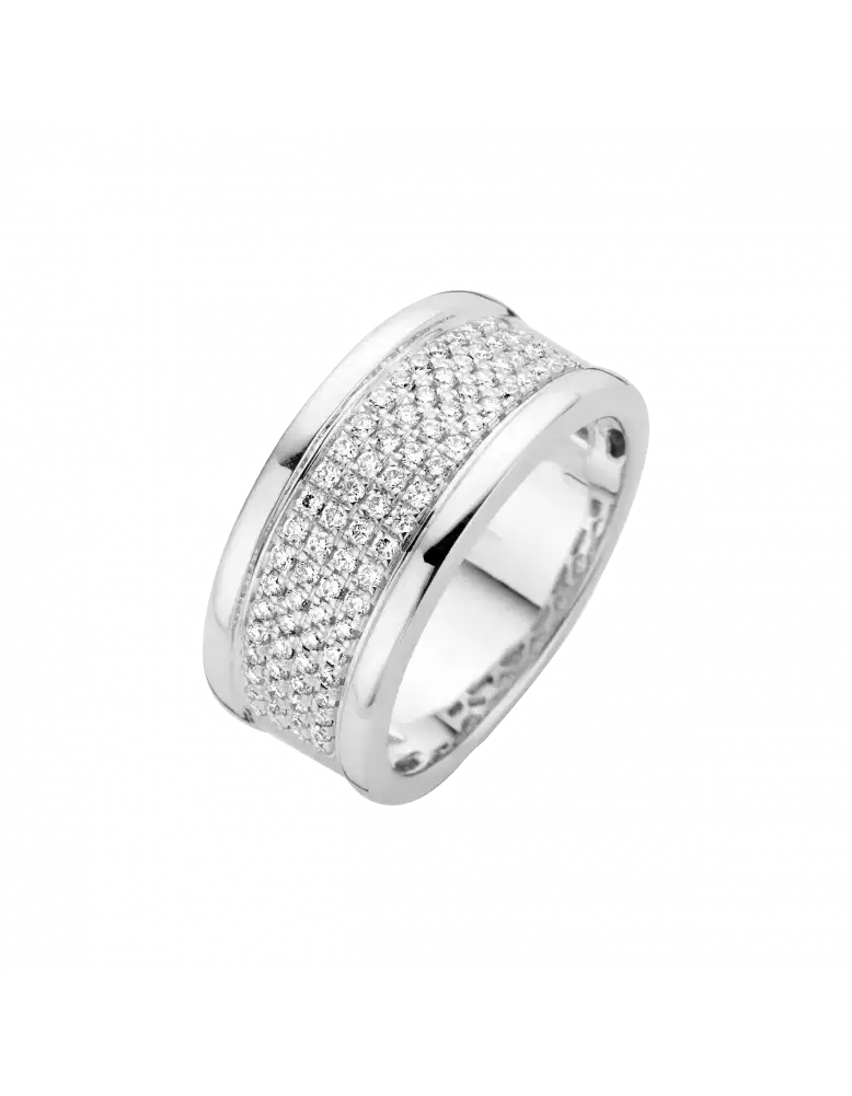 WG Briljant ring Temo 0.52 crt H/Si