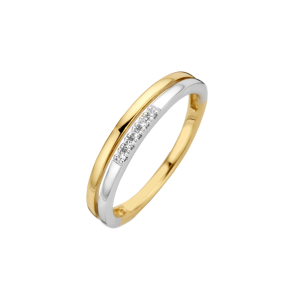 Bico Briljant ring 0.04 crt H/Si