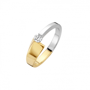 Bico Loire ring 1 x 0.18 crt G/Vsi | G - Top Wesselton - Fijn wit | 18.50
