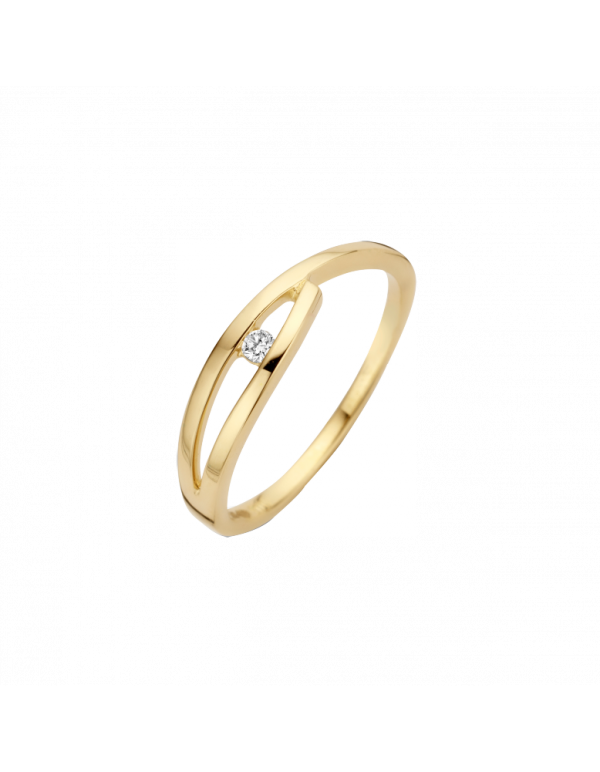 GG Briljant ring 1 x 0.03 crt H/Si