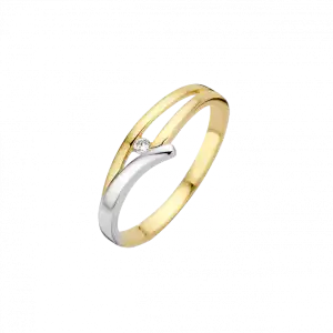 Bico Briljant ring Caro 0.025 crt H/Si