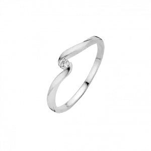 WG Briljant ring Mille 0.07 crt H/Si