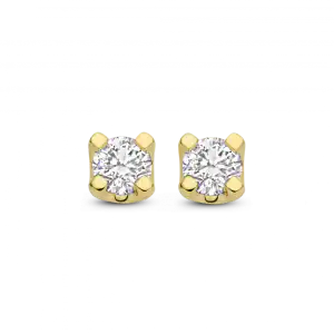 GG Quattro oorsieraden 2 x 0.06 crt G/Vsi | G - Top Wesselton - Fijn wit | 0.00