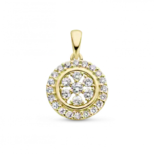 Man Made GG Briljant hanger Torto 0.30 crt H/Si mm rond | H - Wesselton - Wit | 0.00