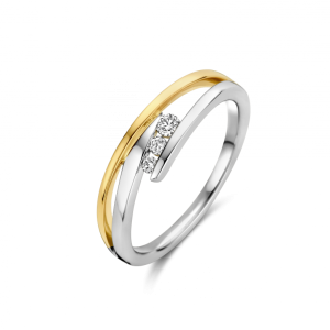 Bico Briljant ring Luna 0.10 crt H/Si