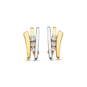 Bico Briljant oorsieraad Stella 2 x 0.065 crt H/Si