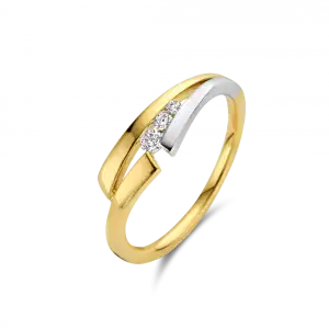 Bico Briljant ring Sole 0.09 crt H/Si
