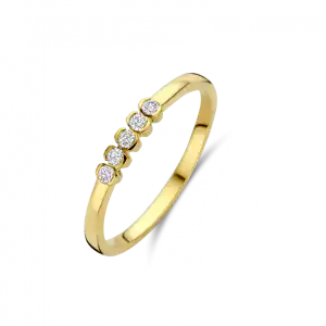 GG Briljant ring Corto 5 x 0.02 crt H/Si