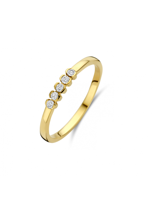 GG Briljant ring Corto 5 x 0.02 crt H/Si