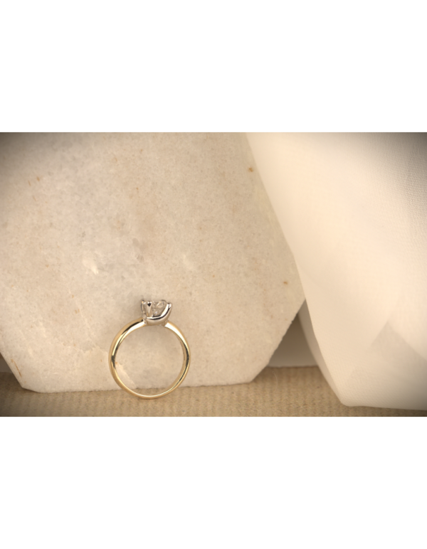 Man Made Bico Briljant ring Vialle 1.00 crt H/Si MM
