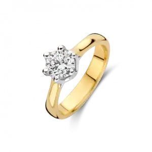 Man Made Bico Briljant ring Corso 1.00 crt H/Si MM