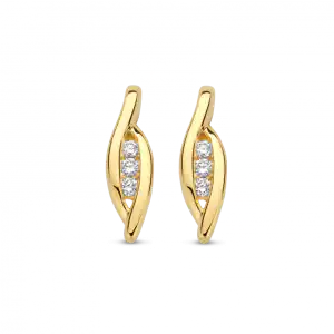 GG Briljant oorsieraden Fino 2 x 0.025 crt H/Si