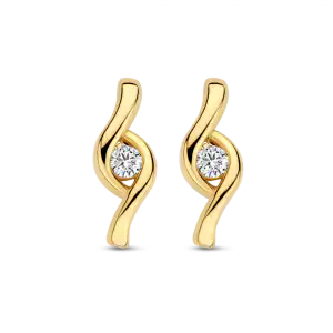 GG Briljant oorsieraden Lanzo 2 x 0.03 crt H/Si