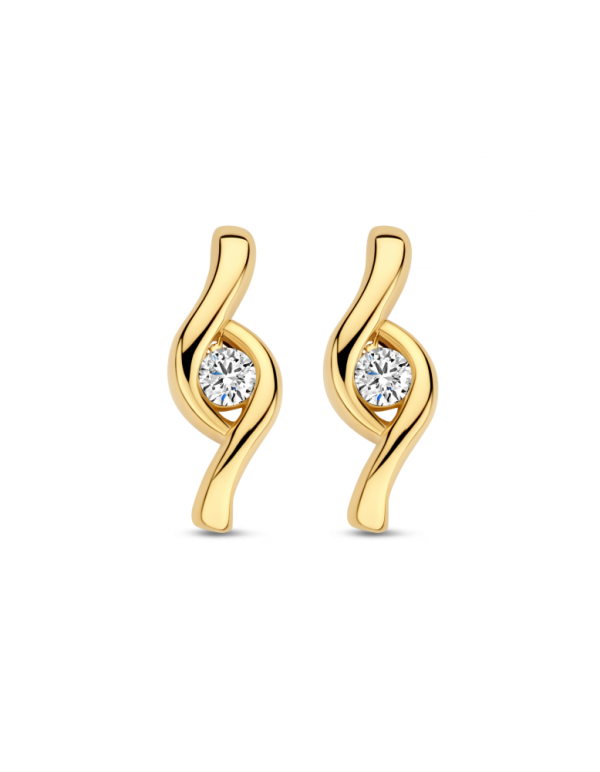GG Briljant oorsieraden Lanzo 2 x 0.03 crt H/Si