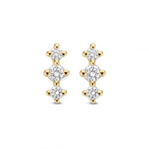 GG Briljant oorsieraden Porto 2 x 0.045 crt H/Si