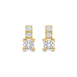 GG Briljant oorsieraden Valencia 2 x 0.055 crt H/Si