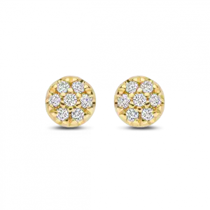 GG Briljant oorsieraden Azoren 2 x 0.035 crt H/Si