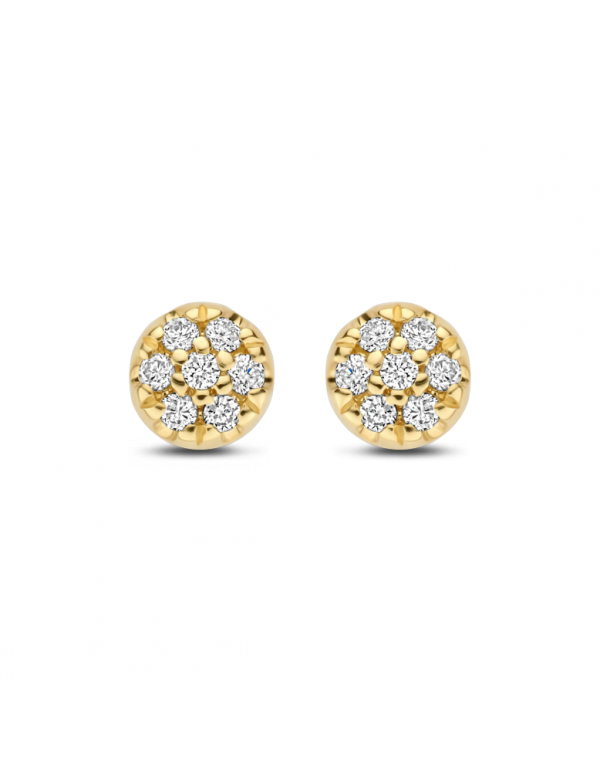 GG Briljant oorsieraden Azoren 2 x 0.035 crt H/Si