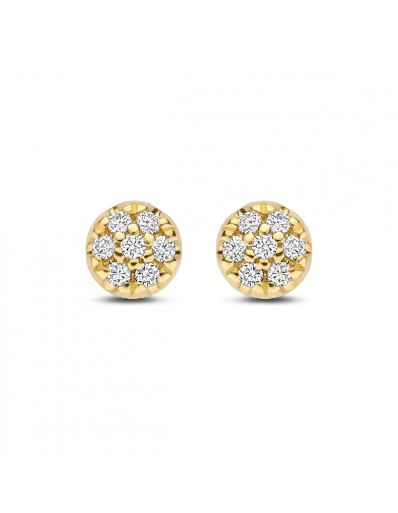 GG Briljant oorsieraden Azoren 2 x 0.035 crt H/Si