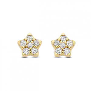 GG Briljant oorsieraden Sicilie 2 x 0.04 crt H/Si