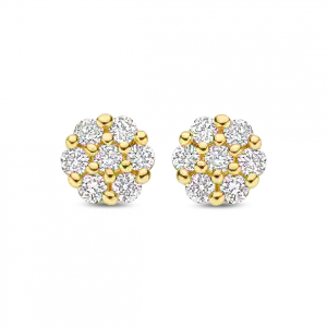 GG Briljant oorsieraden Palma 2 x 0.075 crt H/Si