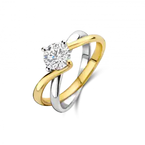 Man Made Bico Briljant ring Ponte 1.00 crt H/Si MM